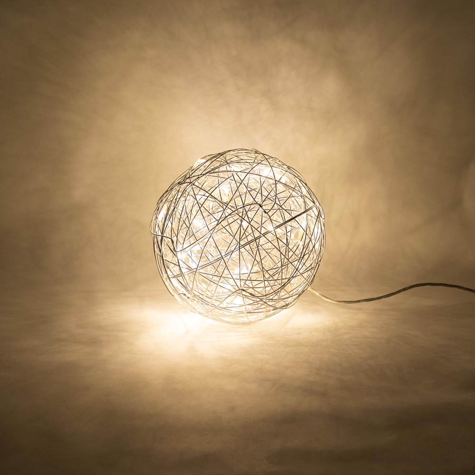 Luma Mesh LED Ball | Indoor & Outdoor, Warm White