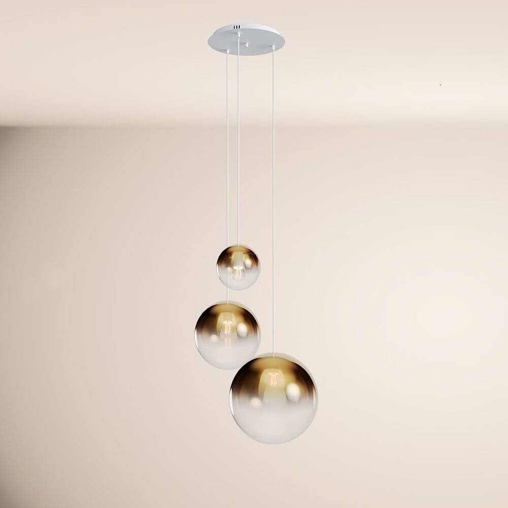 Brio Pendant Light | 3-Bulb Modular Design, Flexible Color Options
