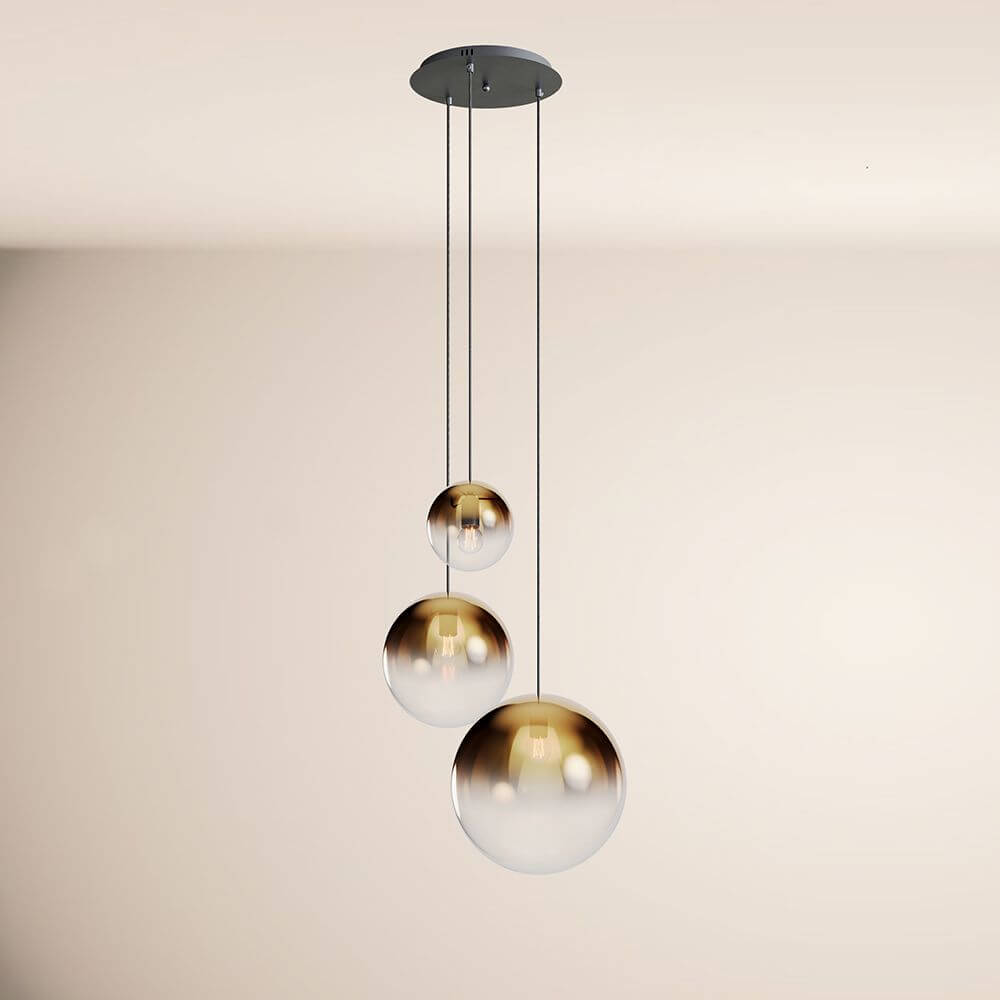 Brio Pendant Light | 3-Bulb Modular Design, Flexible Color Options