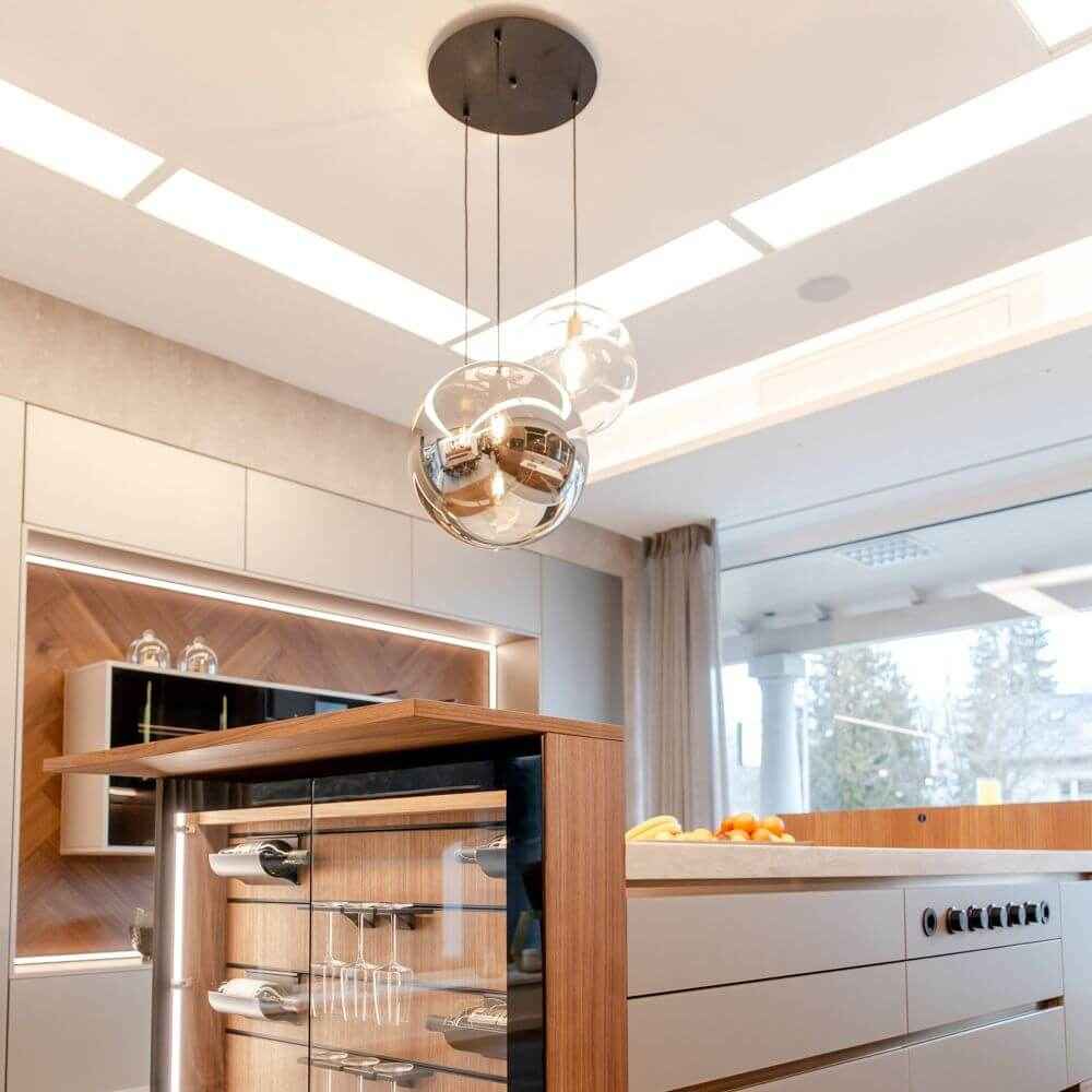 Brio Pendant Light | 3-Bulb Modular Design, Flexible Color Options
