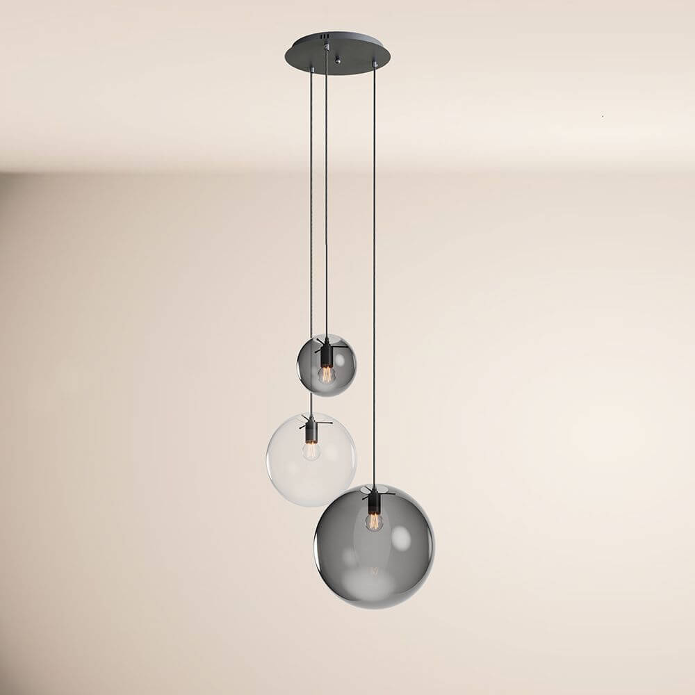 Brio Pendant Light | 3-Bulb Modular Design, Flexible Color Options