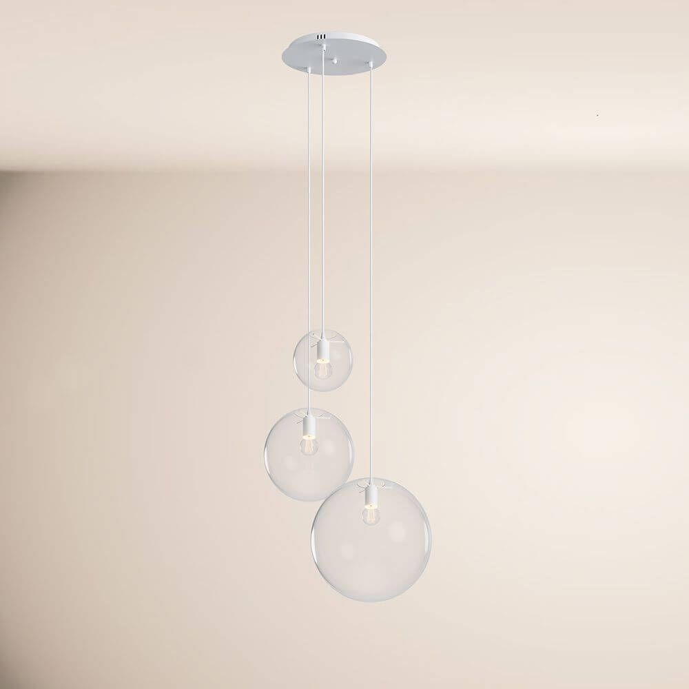 Brio Pendant Light | 3-Bulb Modular Design, Flexible Color Options