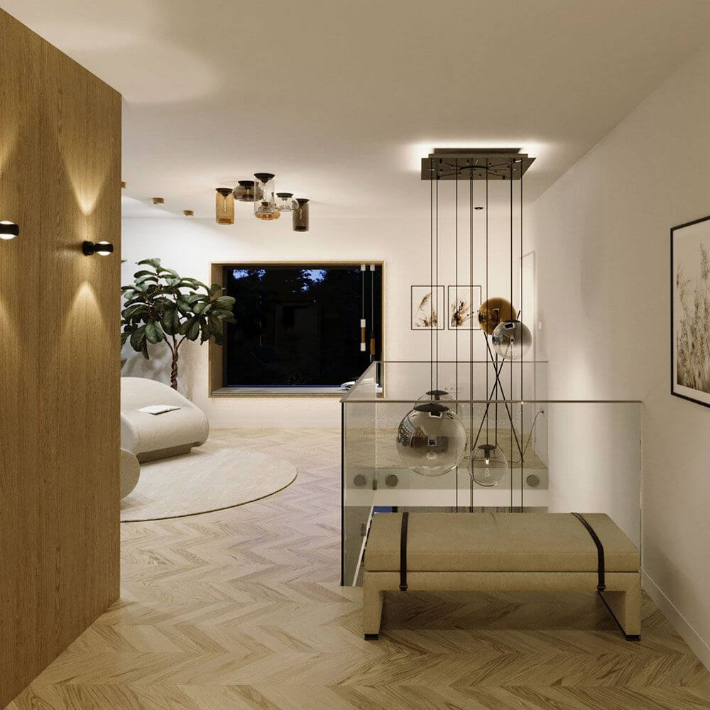 Bello 5-Light Pendant Lamp | Modular Design, Customizable Colors
