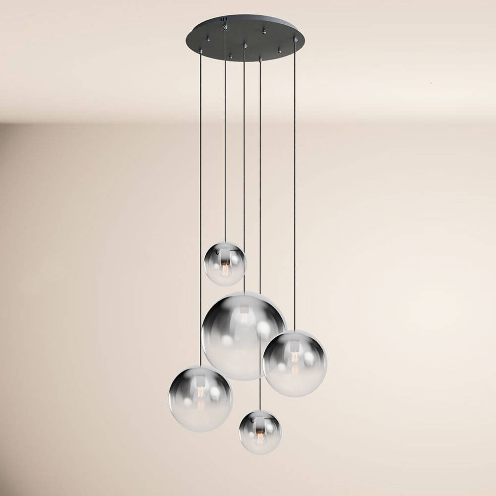 Bello 5-Light Pendant Lamp | Modular Design, Customizable Colors