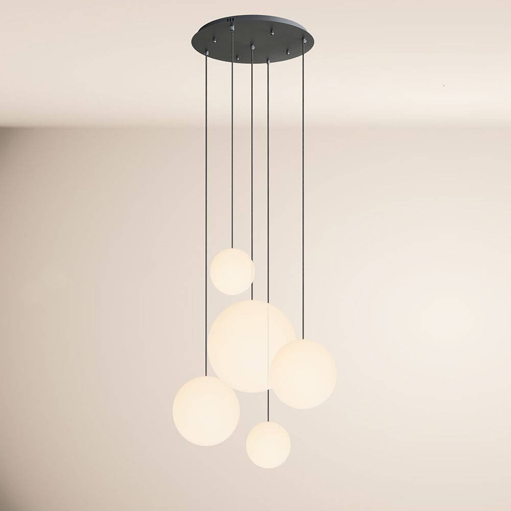 Bello 5-Light Pendant Lamp | Modular Design, Customizable Colors