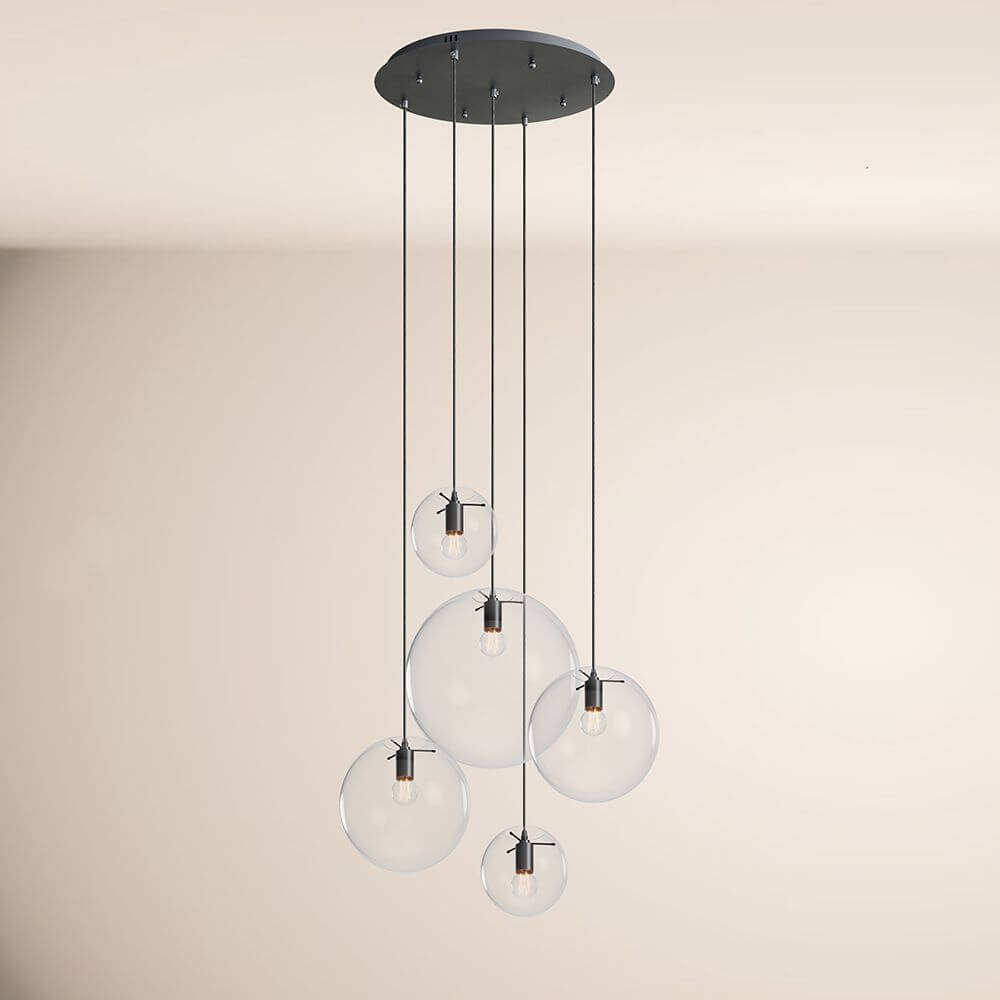 Bello 5-Light Pendant Lamp | Modular Design, Customizable Colors