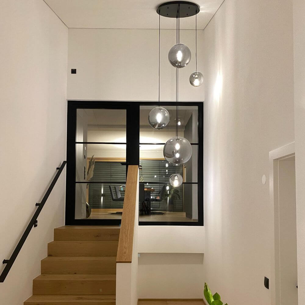 Bello 5-Light Pendant Lamp | Modular Design, Customizable Colors