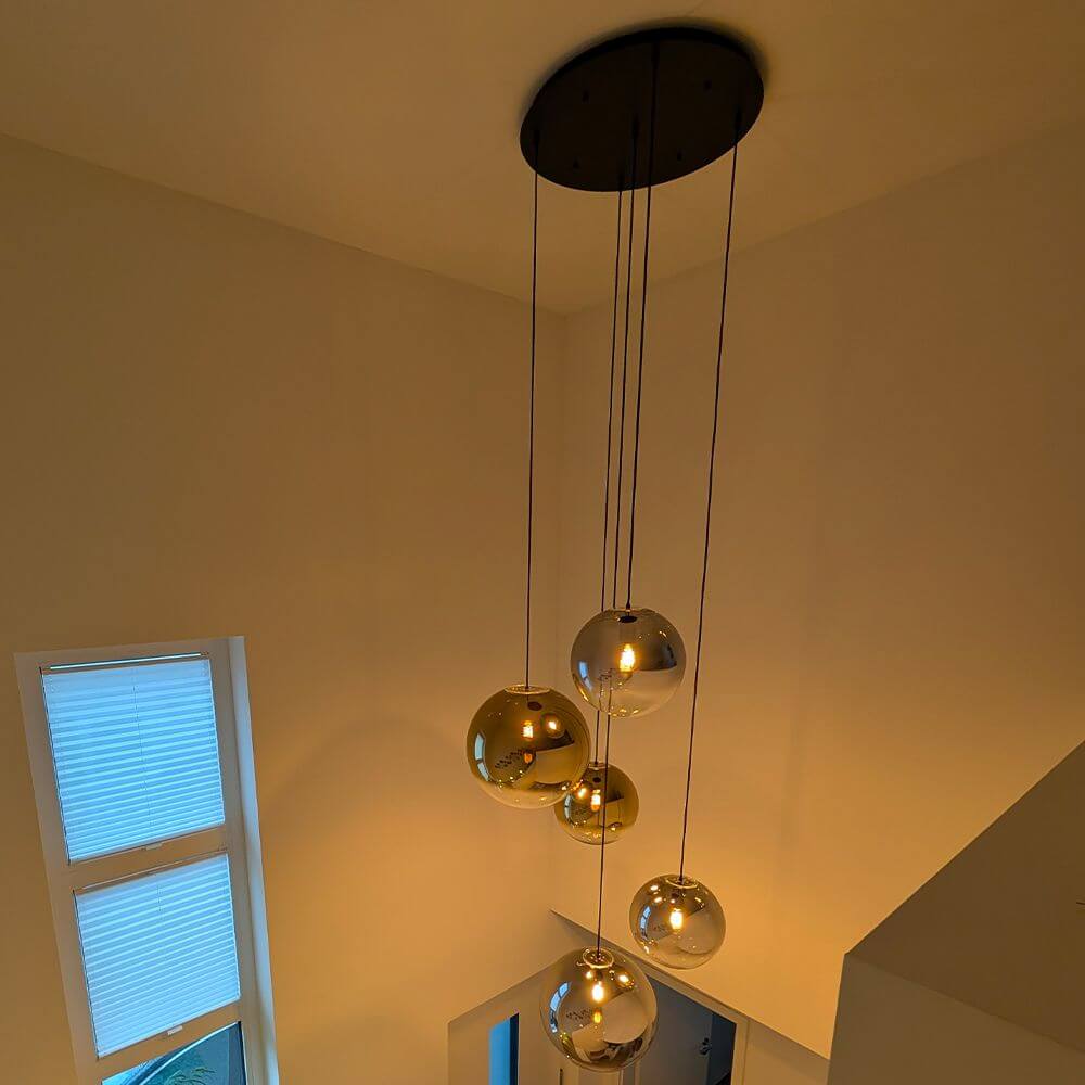Bello 5-Light Pendant Lamp | Modular Design, Customizable Colors