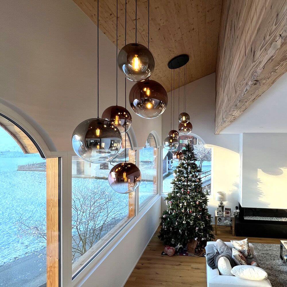 Bello 5-Light Pendant Lamp | Modular Design, Customizable Colors