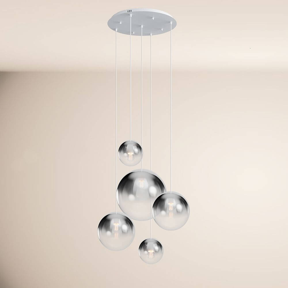 Bello 5-Light Pendant Lamp | Modular Design, Customizable Colors