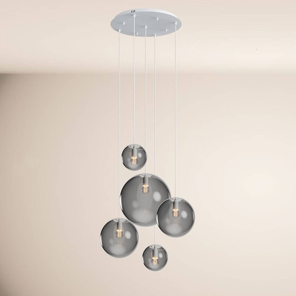 Bello 5-Light Pendant Lamp | Modular Design, Customizable Colors