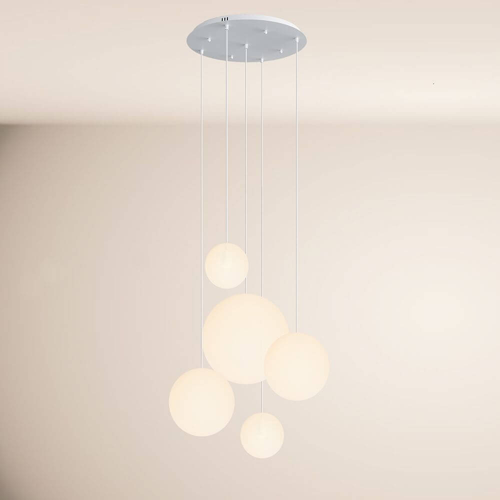Bello 5-Light Pendant Lamp | Modular Design, Customizable Colors