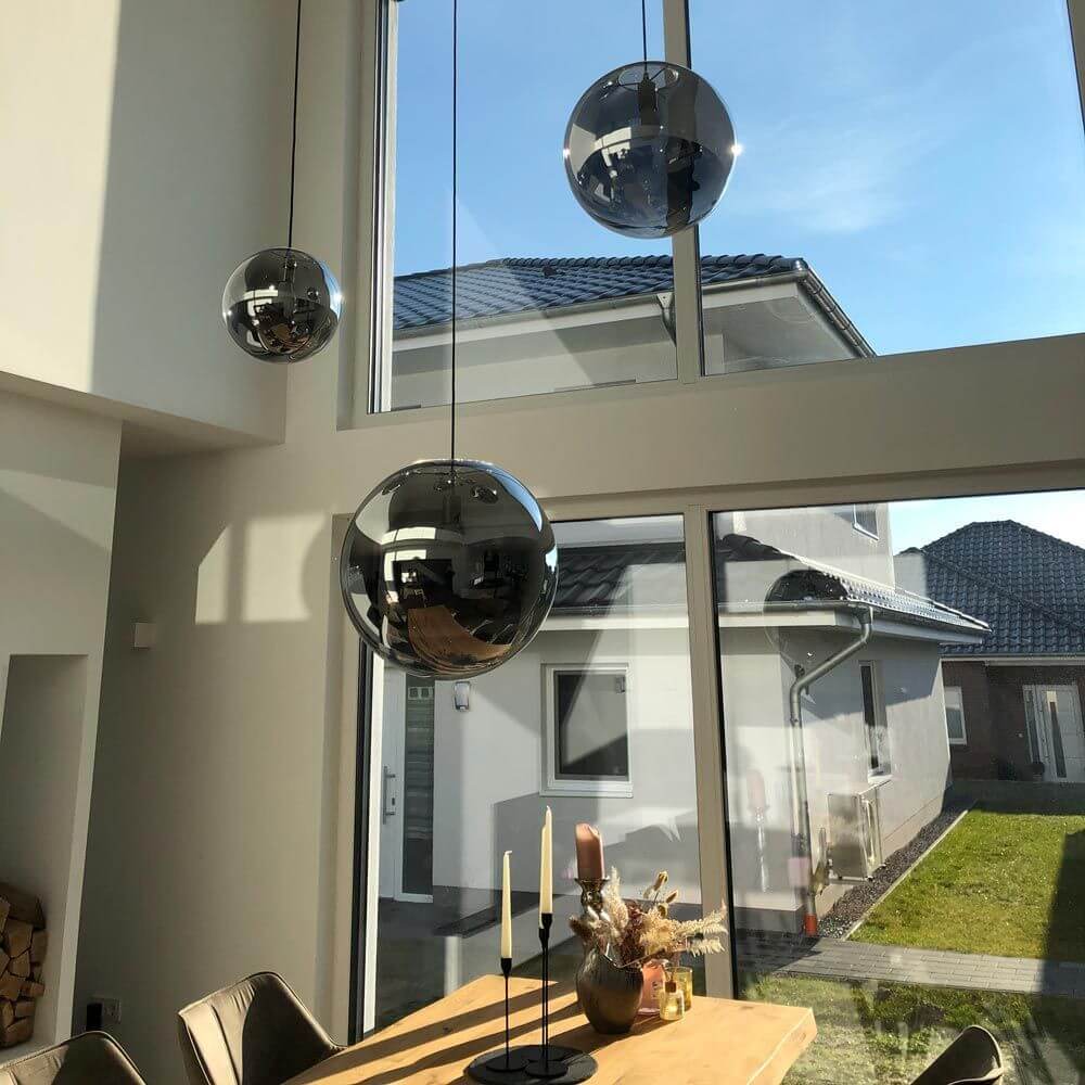 Bello Orb Gallery Light | 3- or 5-Bulb Modular Canopy, Custom Colors