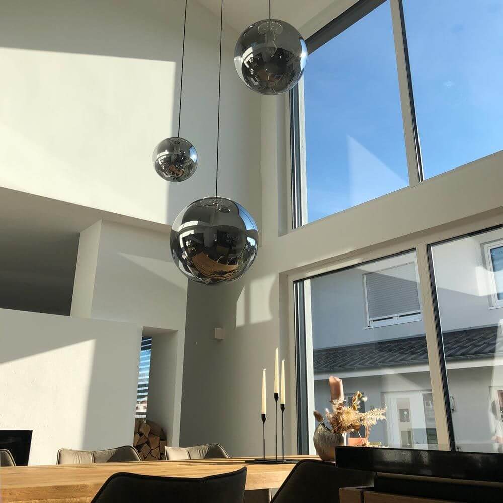 Bello Orb Gallery Light | 3- or 5-Bulb Modular Canopy, Custom Colors
