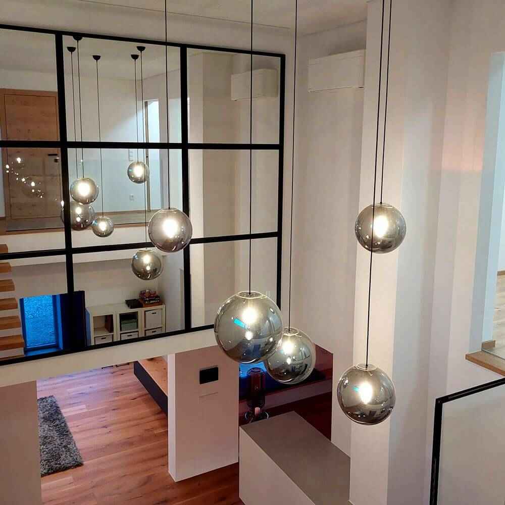 Bola Gallery Light | 5m Suspension, Mouth-Blown Glass