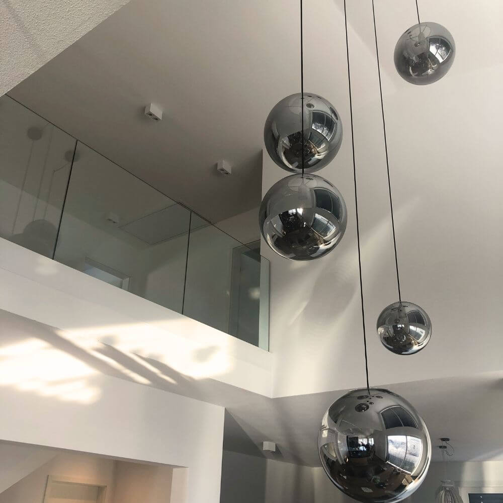 Bola Gallery Light | 5m Suspension, Mouth-Blown Glass