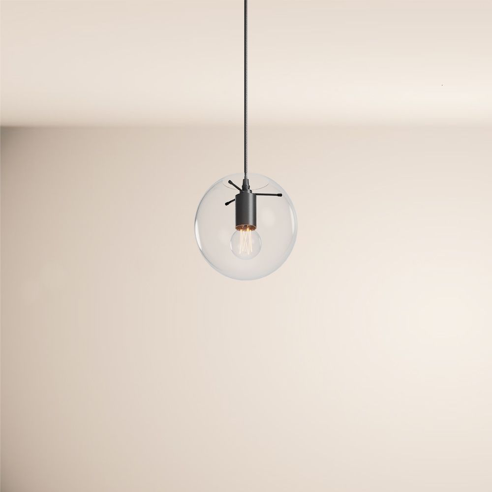 Bello Orb Glass Pendant Light | Hand-Blown Glass, Customizable Suspension