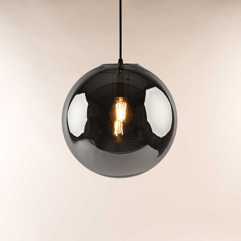 Bello Orb Glass Pendant Light | Hand-Blown Glass, Customizable Suspension