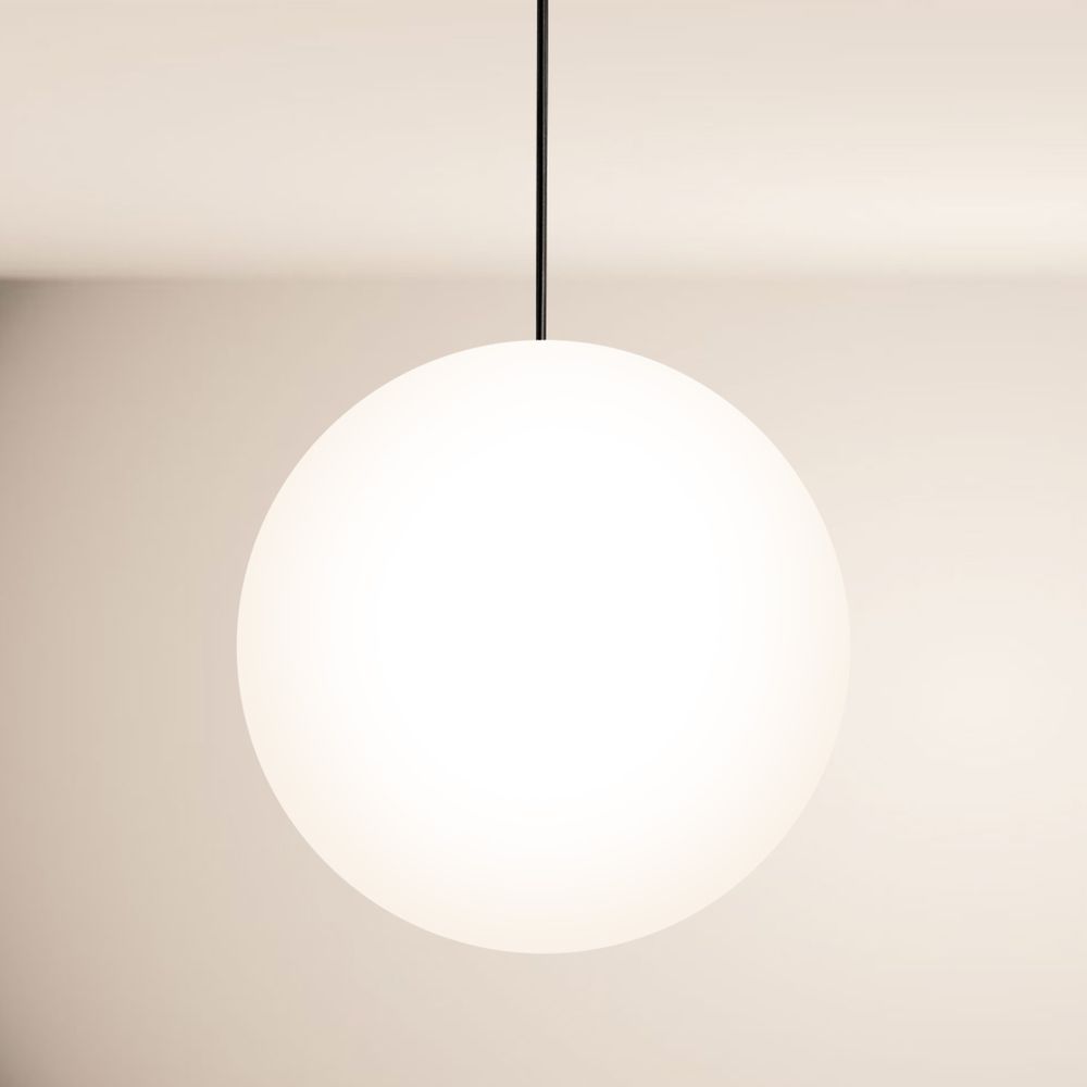 Bello Orb Glass Pendant Light | Hand-Blown Glass, Customizable Suspension