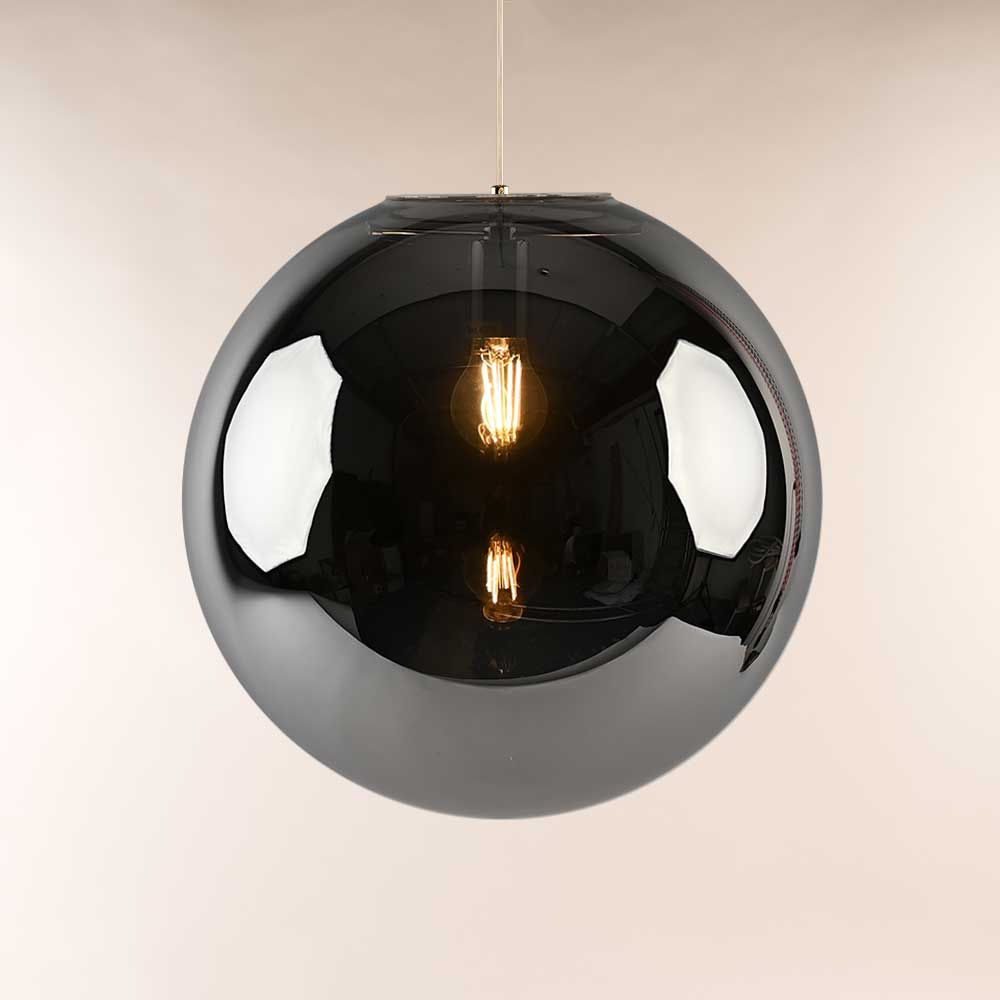 Bello Orb Glass Pendant Light | Hand-Blown Glass, Customizable Suspension