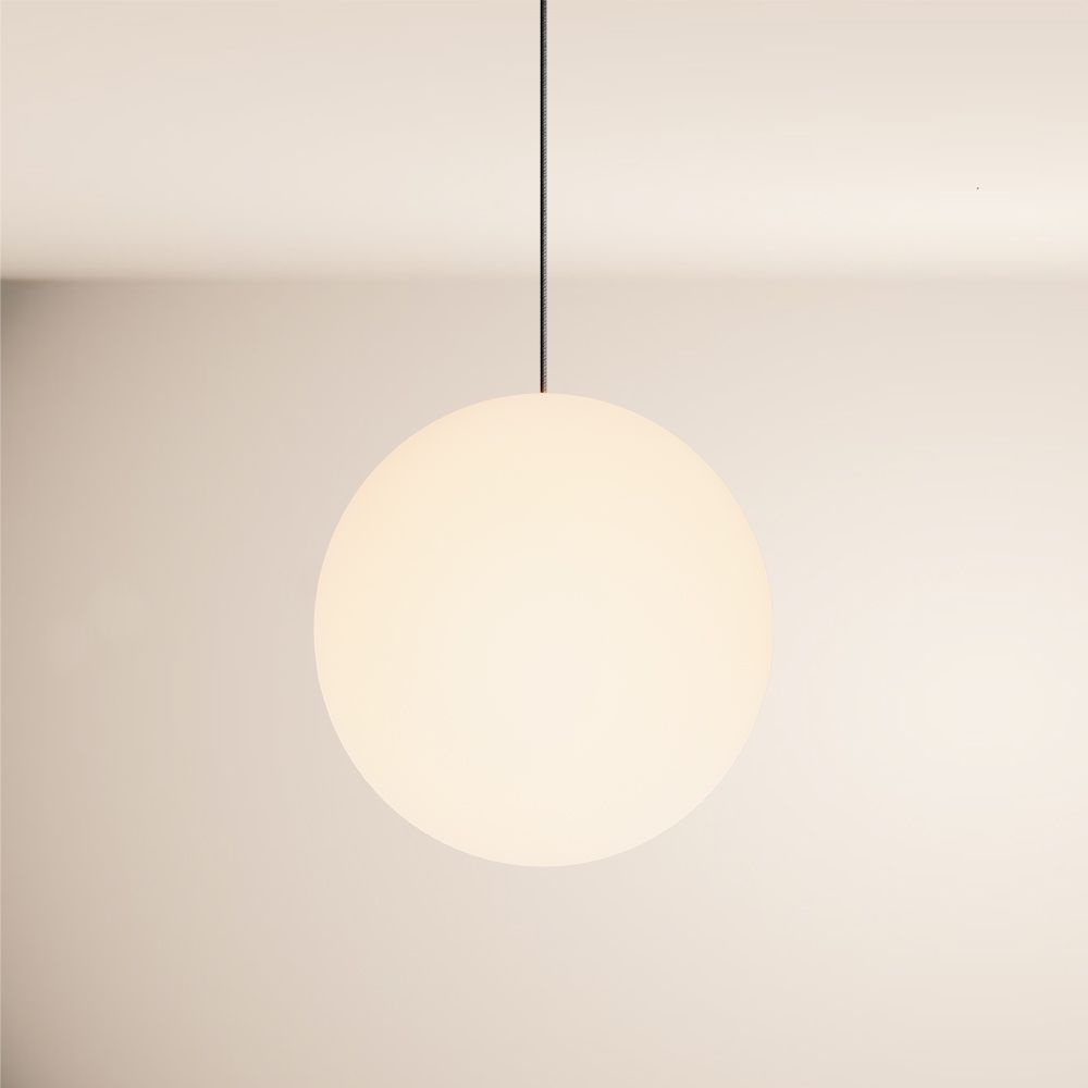 Bello Orb Glass Pendant Light | Hand-Blown Glass, Customizable Suspension