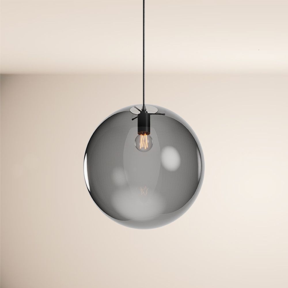 Bello Orb Glass Pendant Light | Hand-Blown Glass, Customizable Suspension