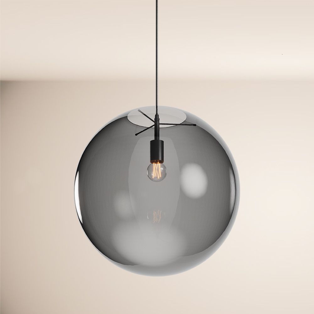 Bello Orb Glass Pendant Light | Hand-Blown Glass, Customizable Suspension