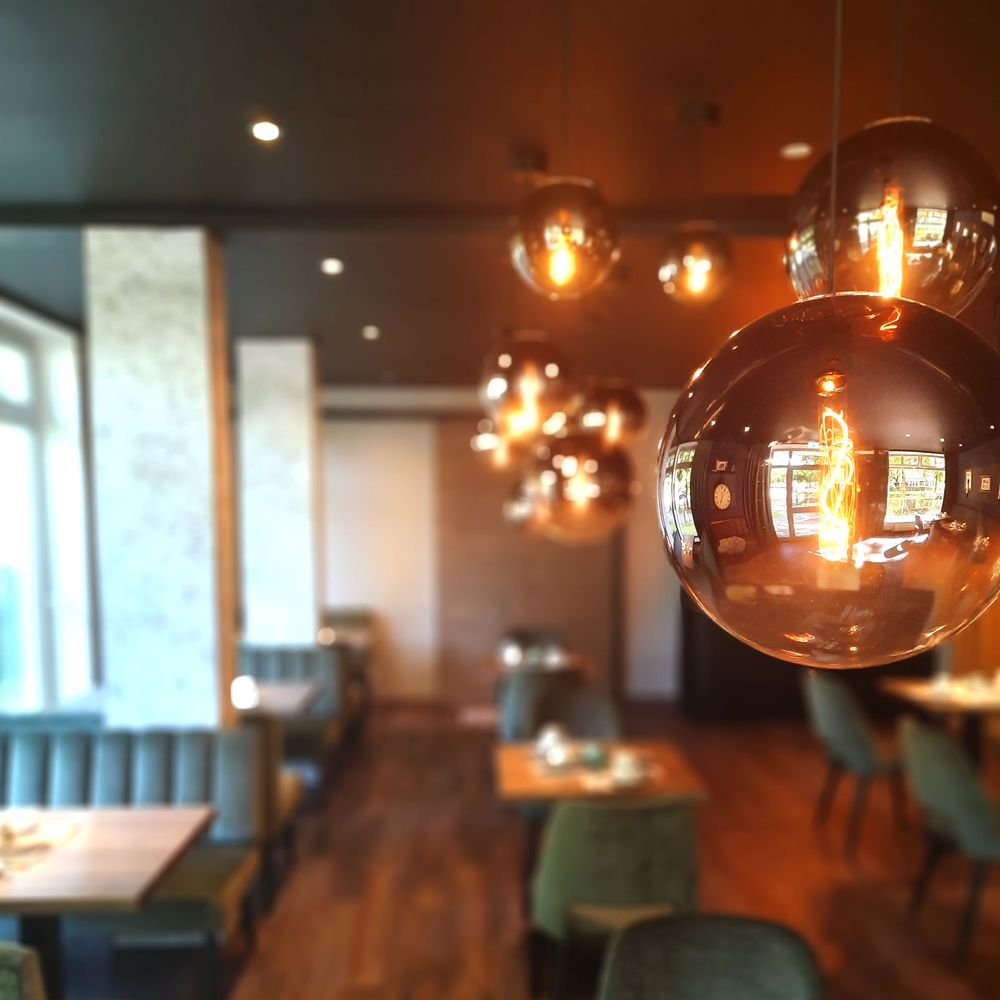 Bello Orb Glass Pendant Light | Hand-Blown Glass, Customizable Suspension
