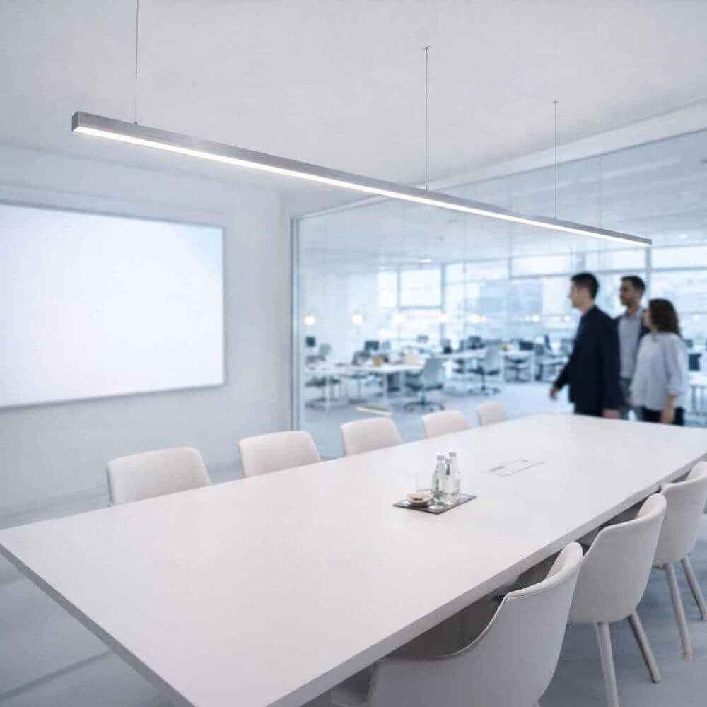 Brix LED Linear Light | Custom Made, 4000K Office Pendant Lamp