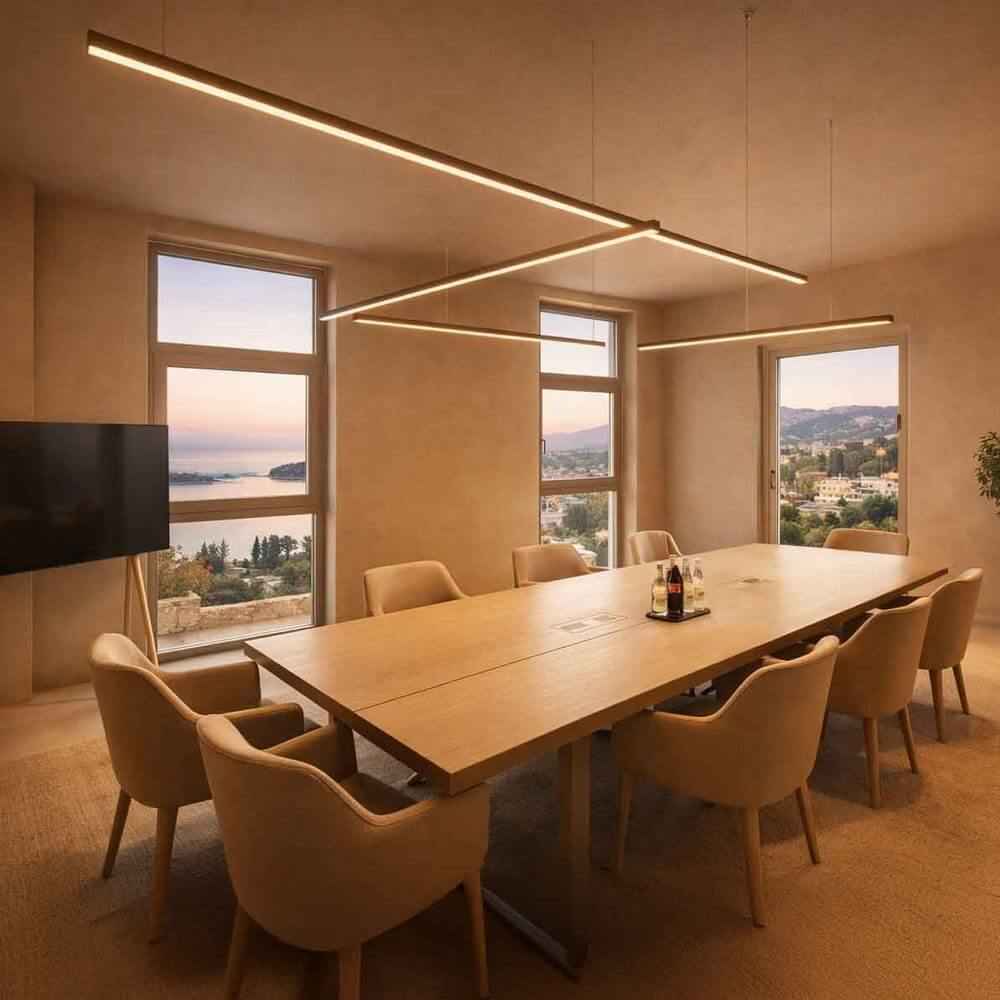 Brix LED Linear Light | Custom Made, 4000K Office Pendant Lamp