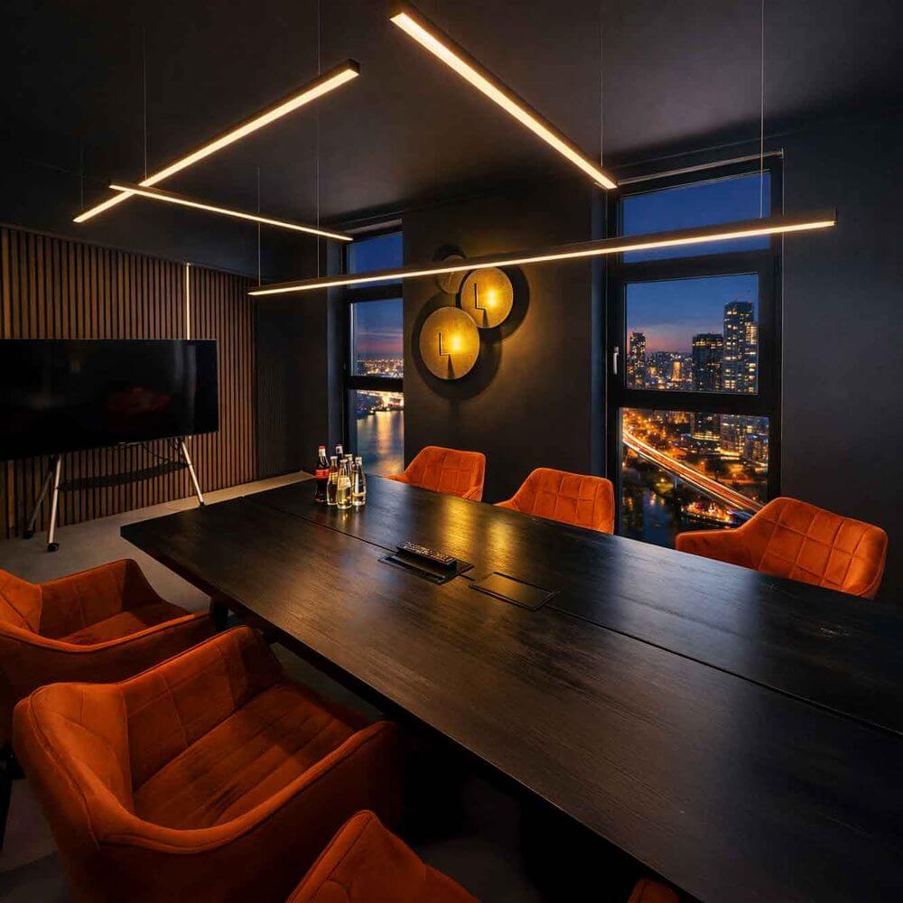 Brix LED Linear Light | Custom Made, 4000K Office Pendant Lamp