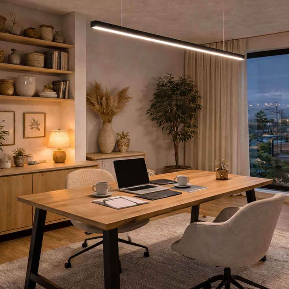 Brix LED Linear Light | Custom Made, 4000K Office Pendant Lamp
