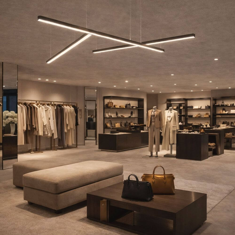 Brix LED Linear Light | Custom Made, 4000K Office Pendant Lamp