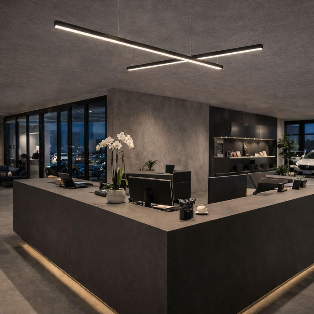 Brix LED Linear Light | Custom Made, 4000K Office Pendant Lamp