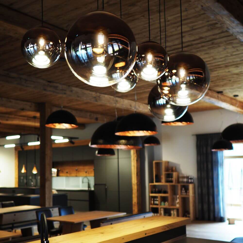Bello Pendant Light | Hand-Blown Glass, 5m Suspension
