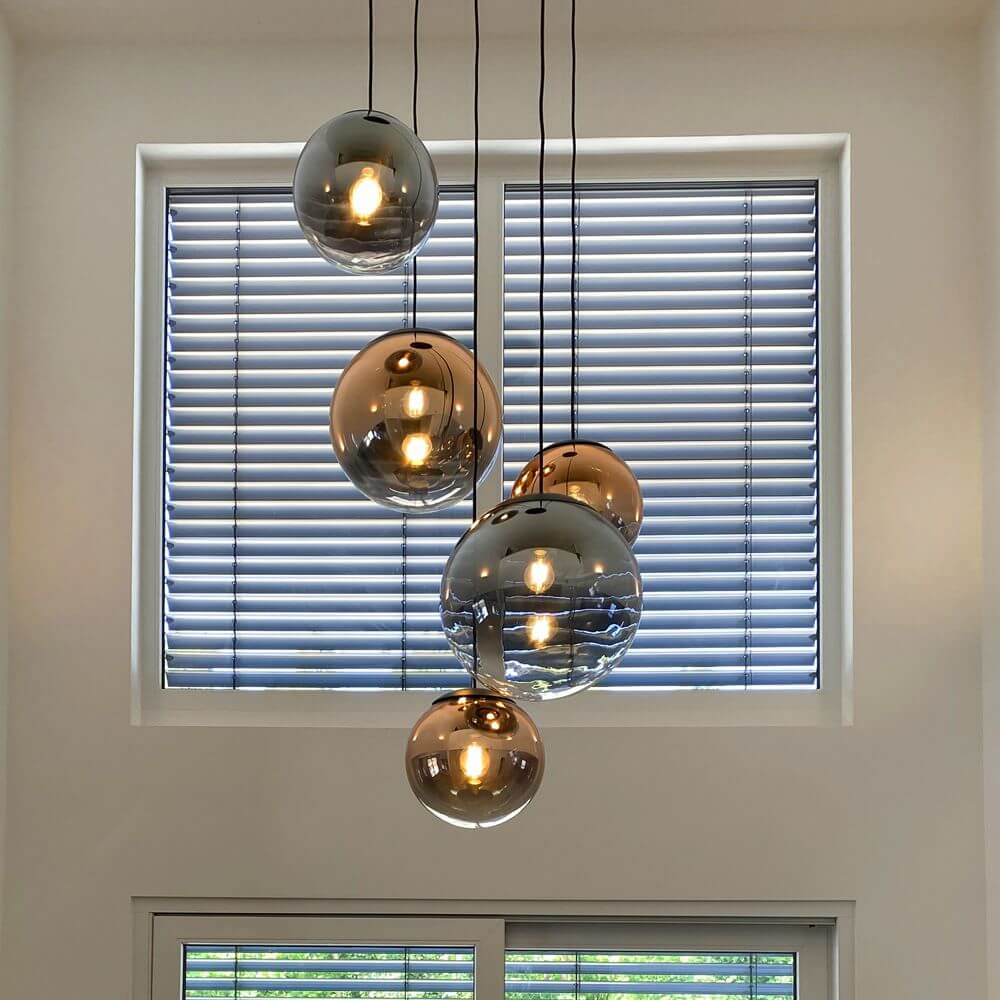 Bello Pendant Light | Hand-Blown Glass, 5m Suspension
