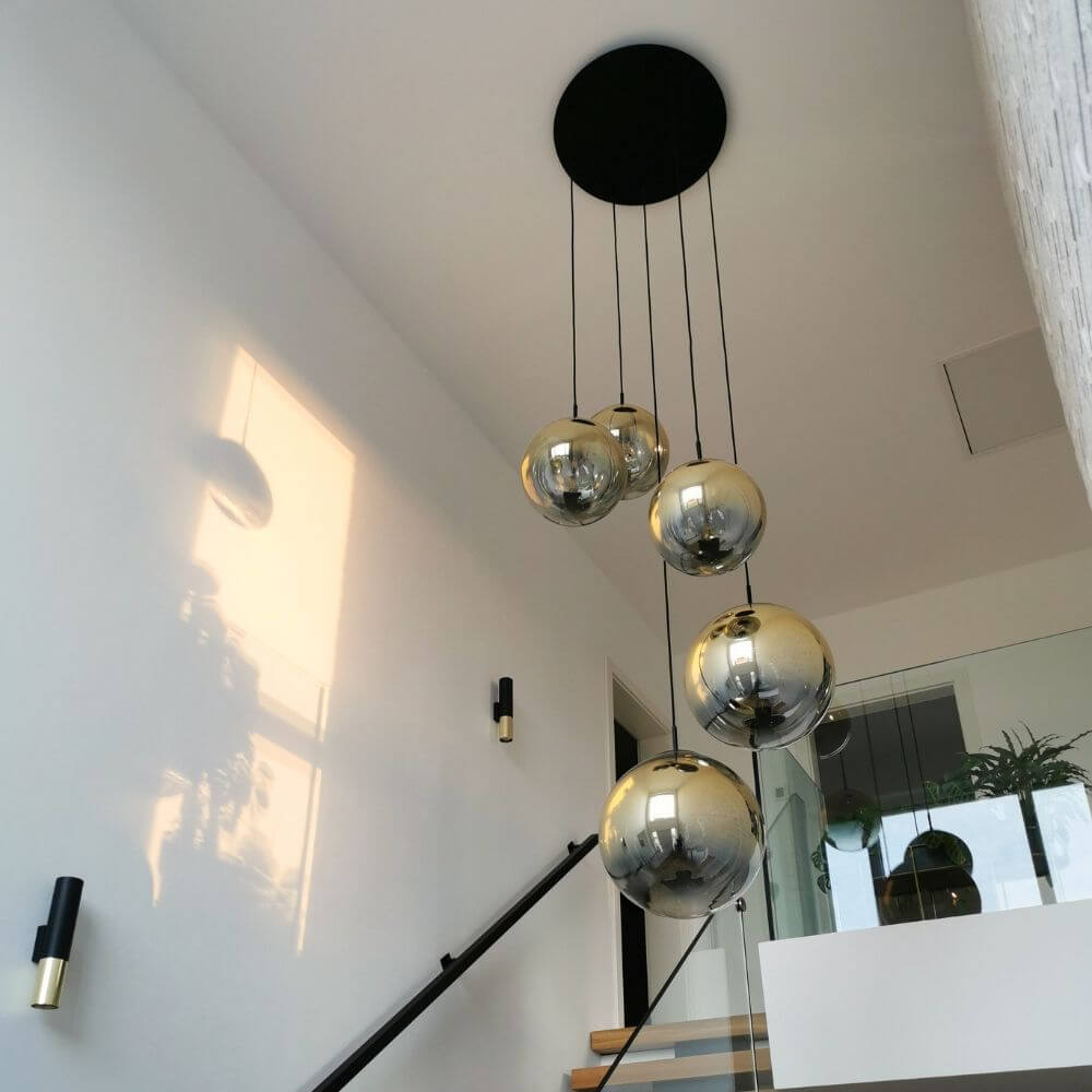 Bello Pendant Light | Hand-Blown Glass, 5m Suspension