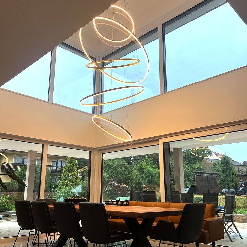 Bello LED Ring Pendant Light | Dimmable, Customizable Suspension