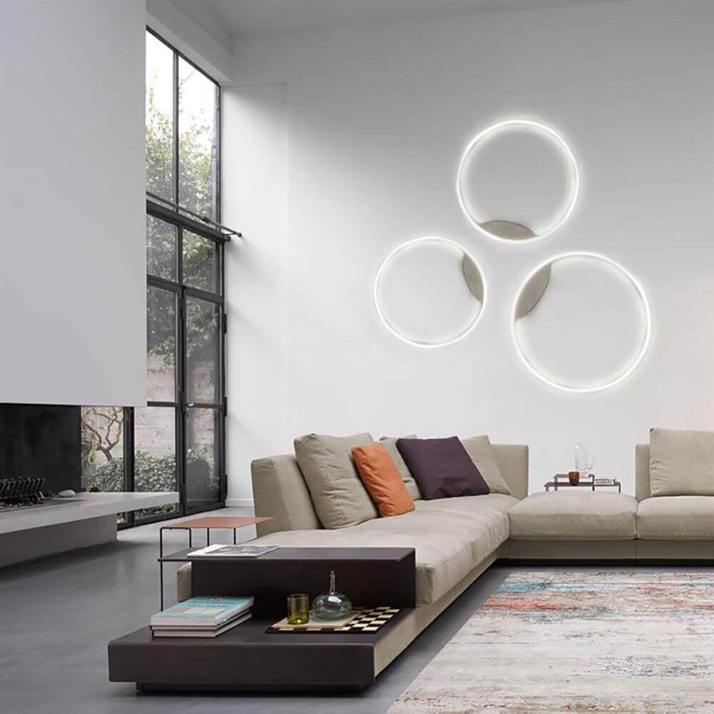 Luma LED Ring Ceiling Light | Dimmable, Ultra-Slim Design