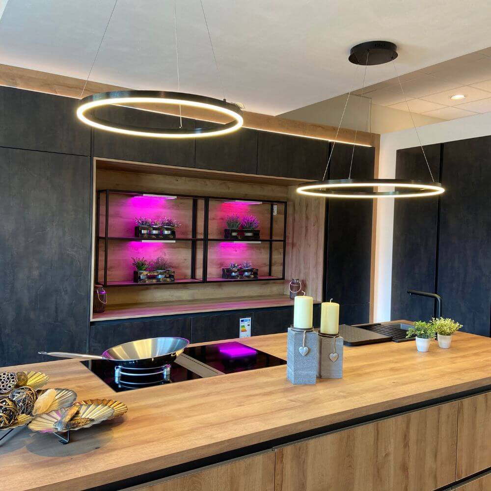 Luno LED Pendant Light | 60cm, Adjustable Suspension, CRI 95