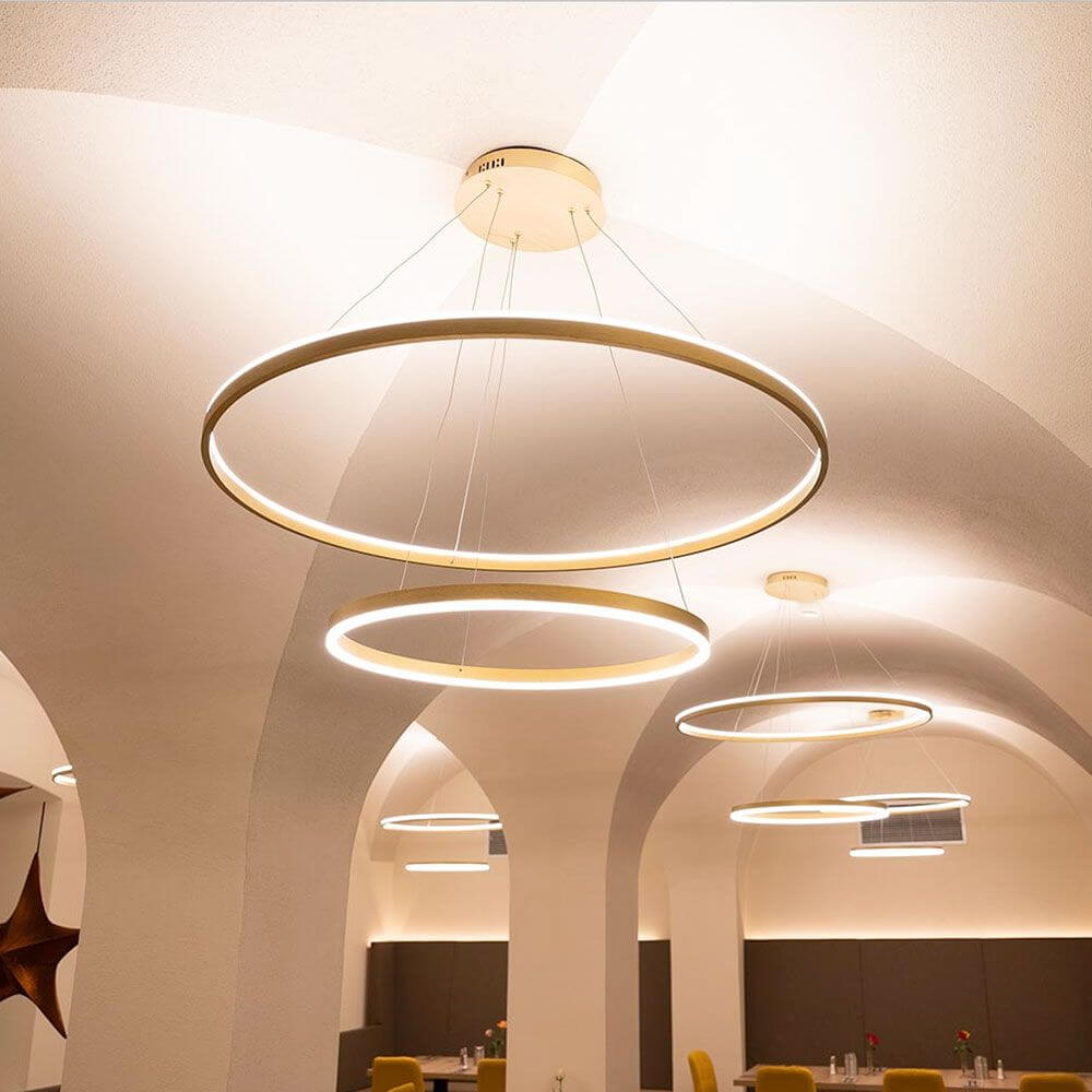 Luno LED Pendant Light | 60cm, Adjustable Suspension, CRI 95