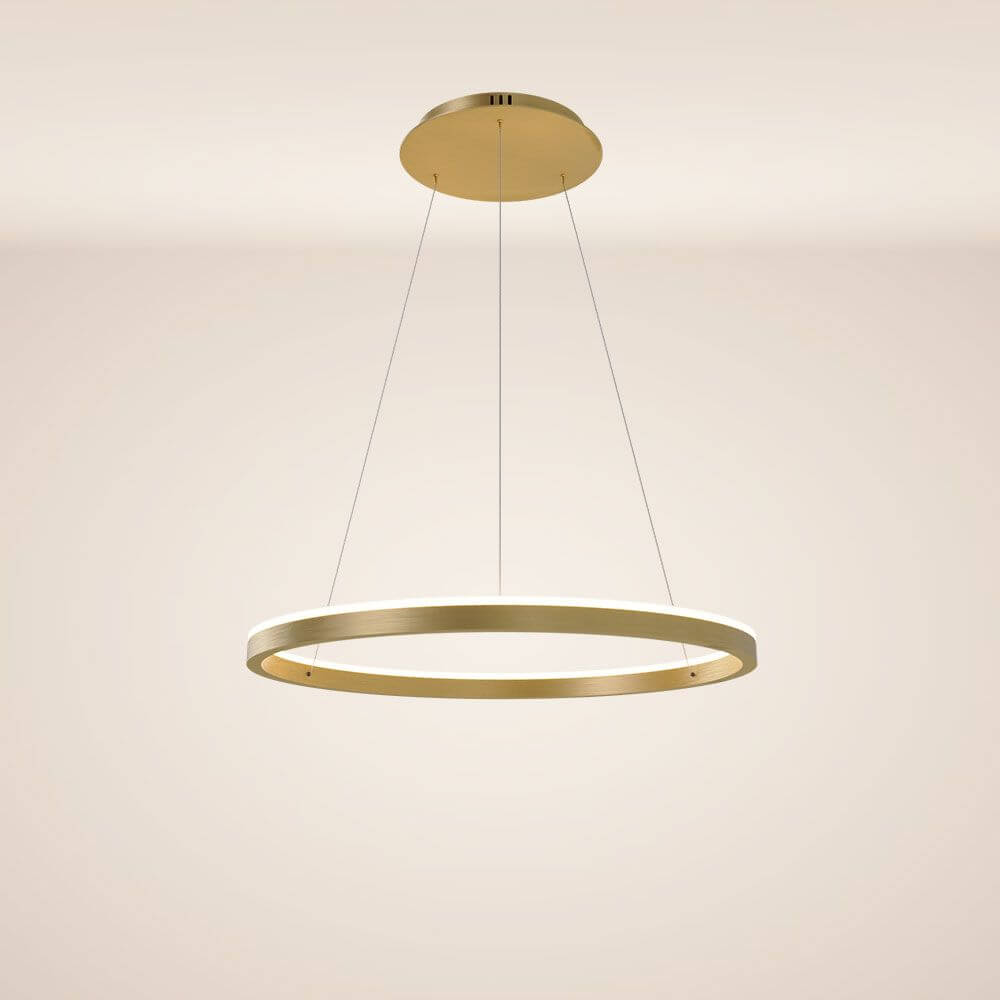 Bello LED Ring Pendant Light | Dimmable, Customizable Colors