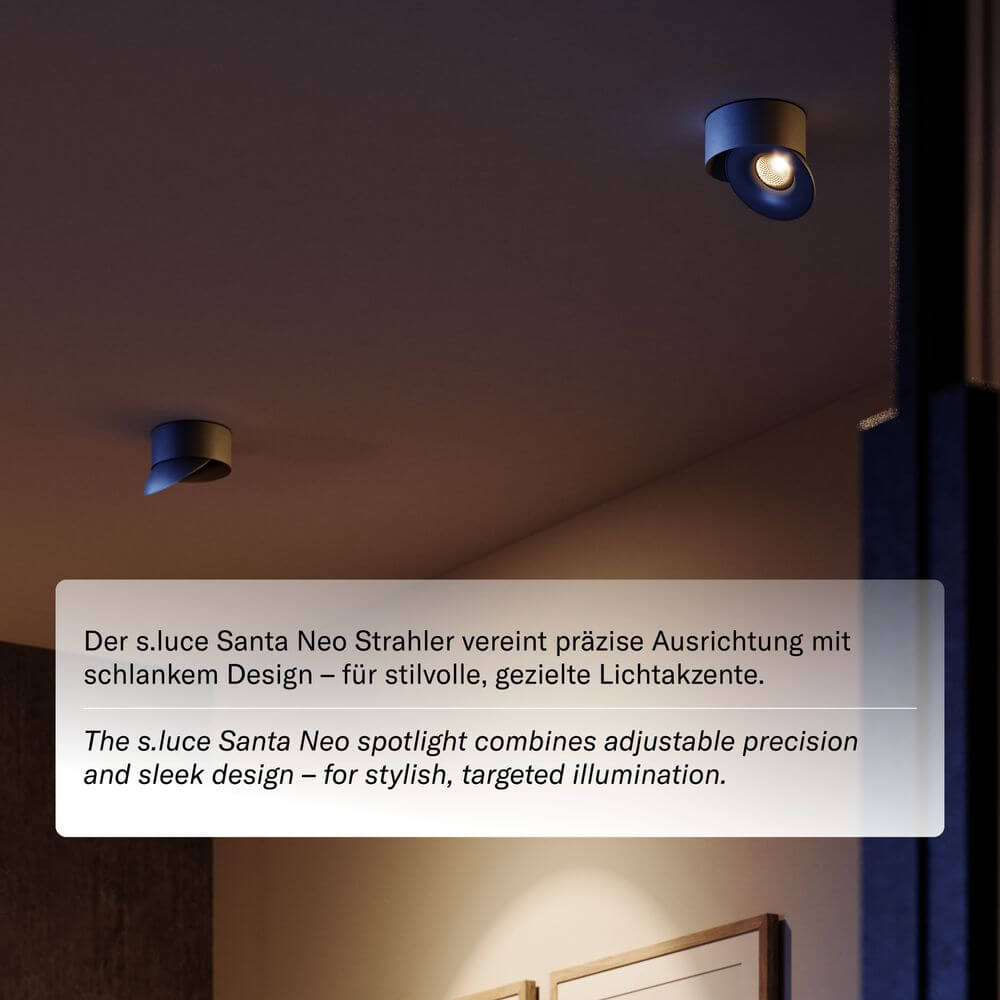 Sento LED Ceiling Spotlight | Adjustable, Dimmable 840 Lumens