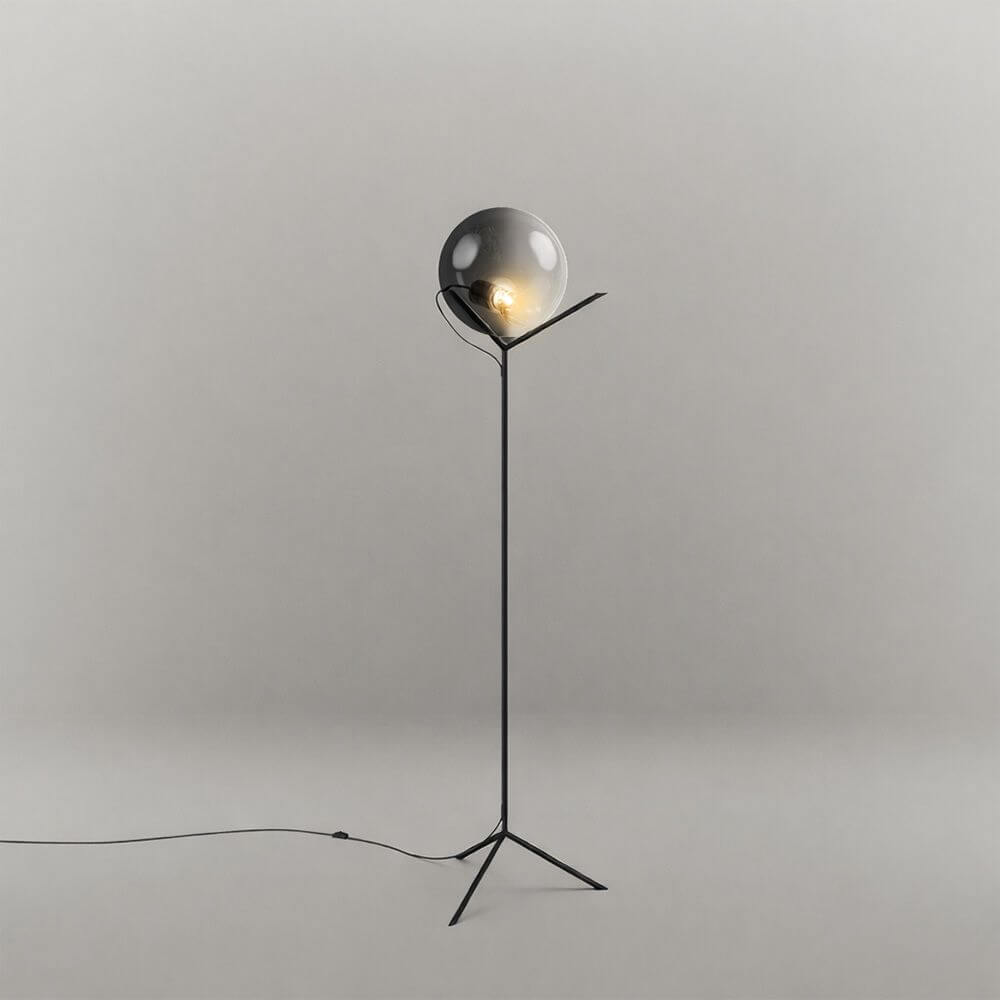 Bela Floor Lamp | Glass Ball, Adjustable Brightness