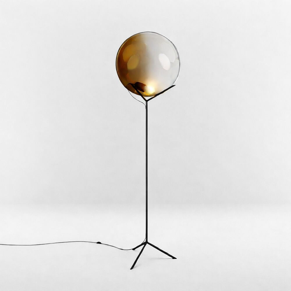 Bela Floor Lamp | Glass Ball, Adjustable Brightness