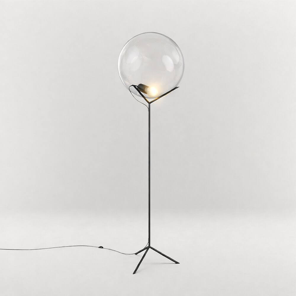 Bela Floor Lamp | Glass Ball, Adjustable Brightness