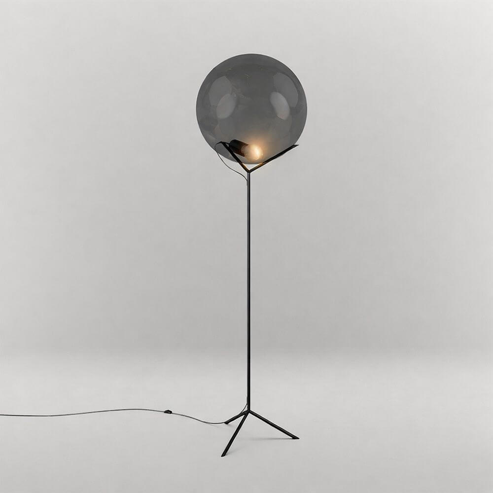 Bela Floor Lamp | Glass Ball, Adjustable Brightness