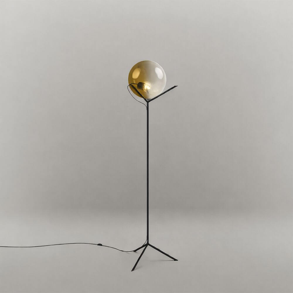 Bela Floor Lamp | Glass Ball, Adjustable Brightness