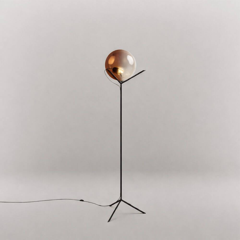 Bela Floor Lamp | Glass Ball, Adjustable Brightness