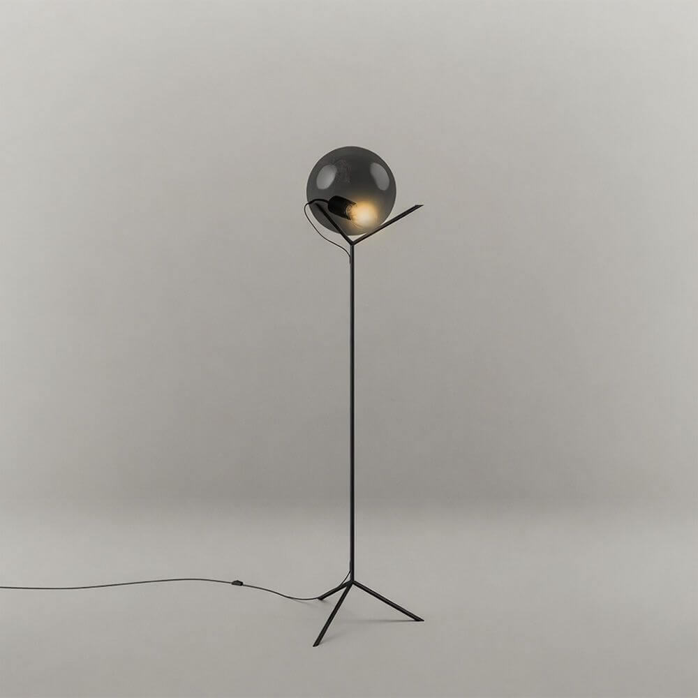 Bela Floor Lamp | Glass Ball, Adjustable Brightness